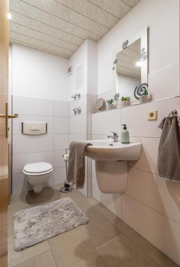 Modernes Apartment Im Gruenen I Balkon I Wlan I Stellplatz 슈바르첸베르크 외부 사진