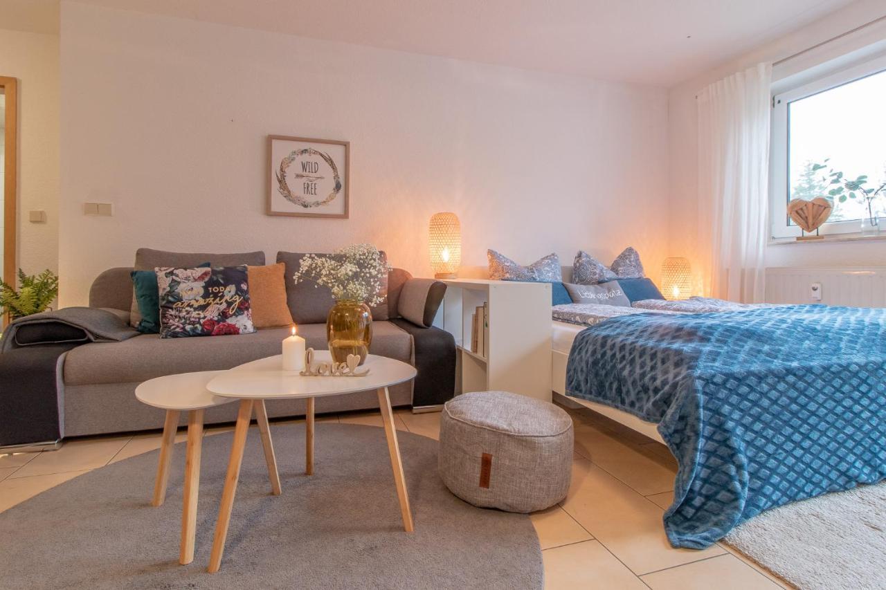 Modernes Apartment Im Gruenen I Balkon I Wlan I Stellplatz 슈바르첸베르크 외부 사진
