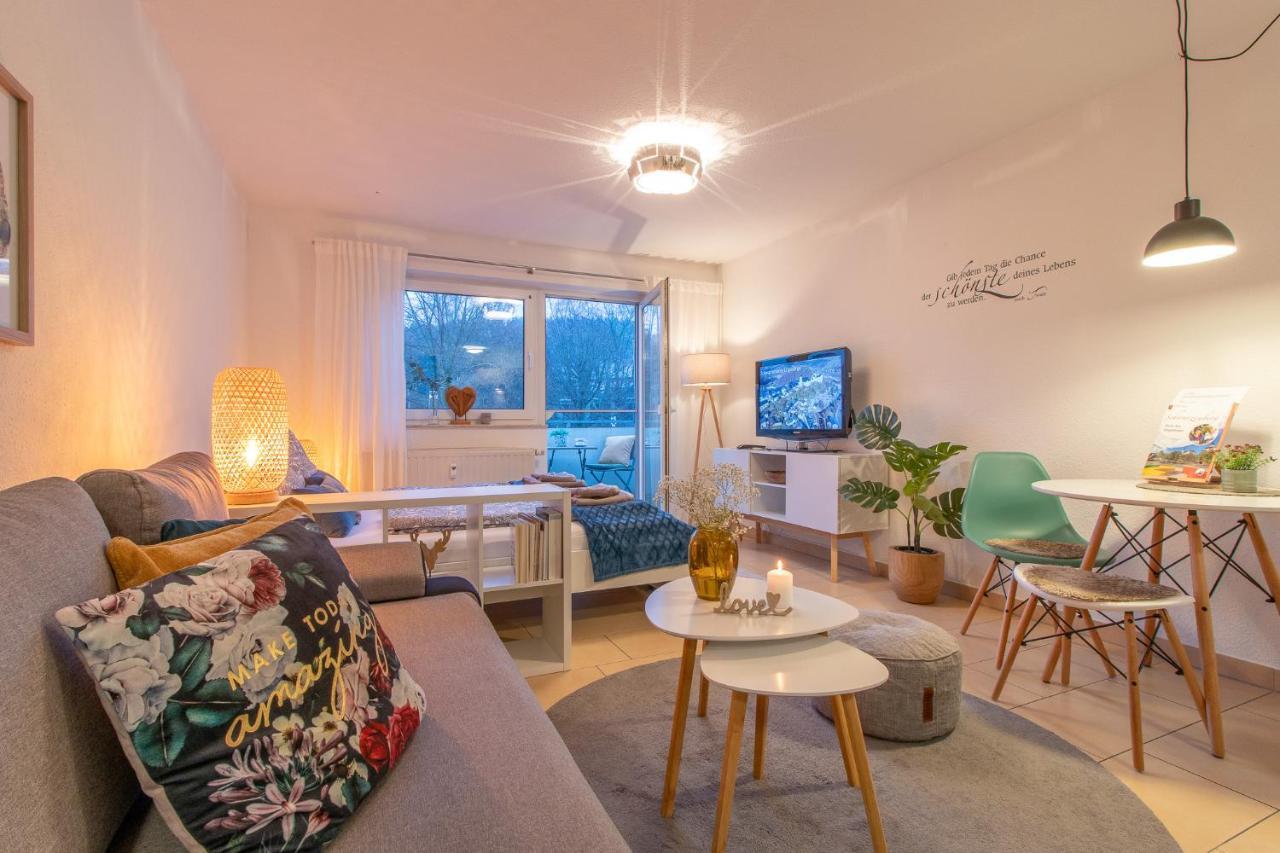 Modernes Apartment Im Gruenen I Balkon I Wlan I Stellplatz 슈바르첸베르크 외부 사진