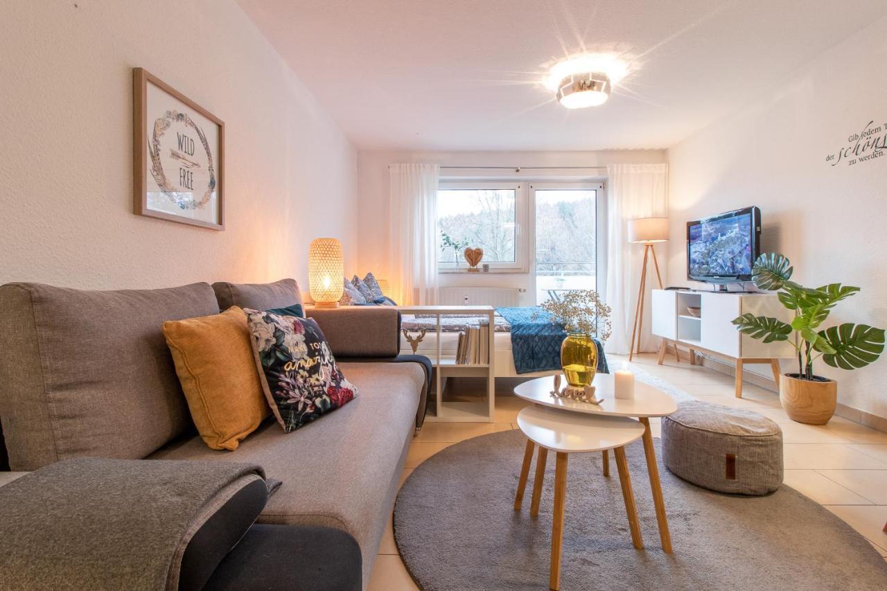 Modernes Apartment Im Gruenen I Balkon I Wlan I Stellplatz 슈바르첸베르크 외부 사진