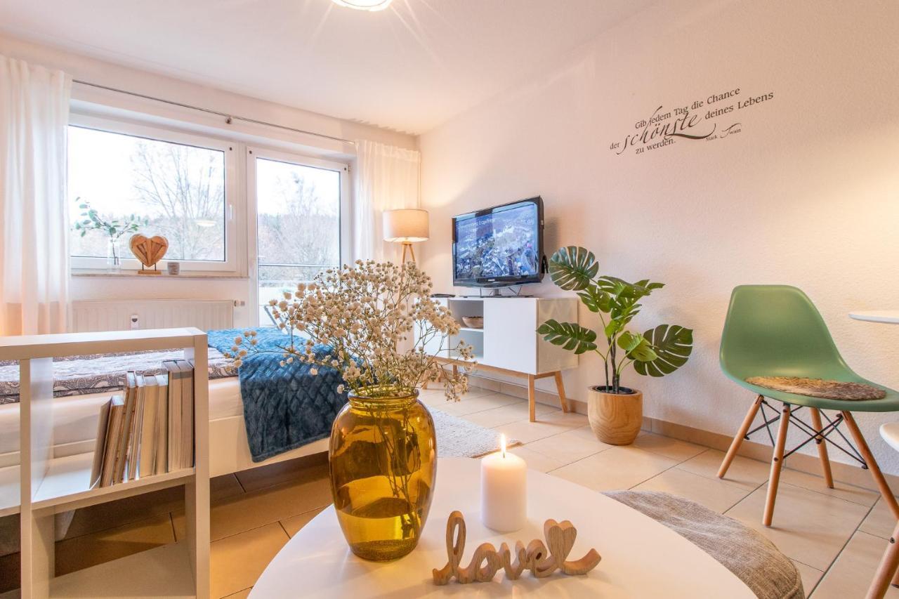 Modernes Apartment Im Gruenen I Balkon I Wlan I Stellplatz 슈바르첸베르크 외부 사진